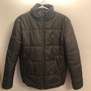 Men’s Green Puma Jacket Coat